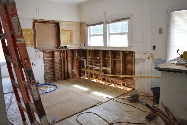 Bathroom Demolition in Wheaton