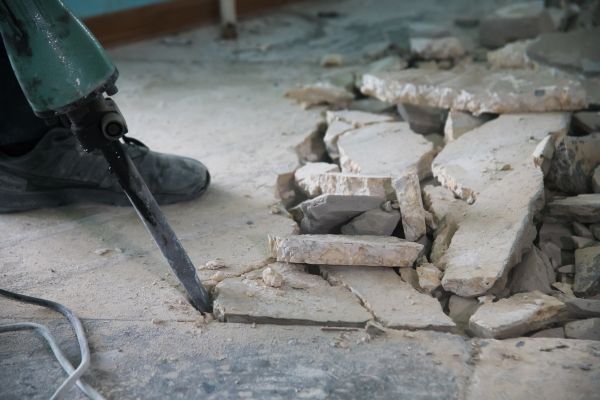 Concrete Slab Removal in Wheaton