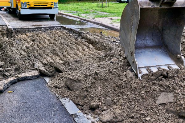 Blacktop Removal in Wheaton