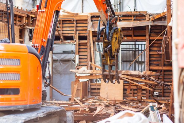 Cabin Demolition in Wheaton