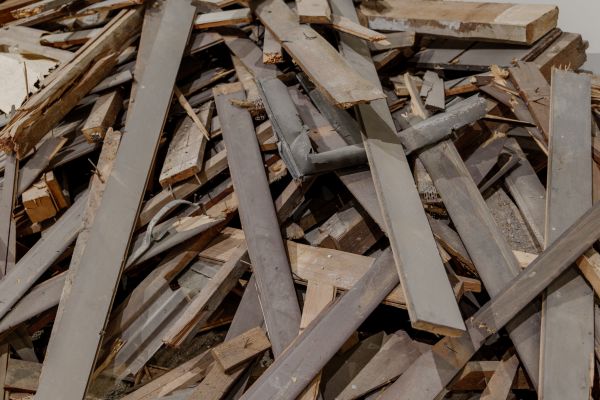 Hardwood Floor Demolition in Wheaton
